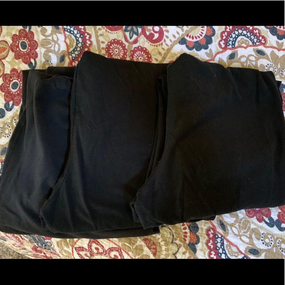 Maternity Leggings -Black